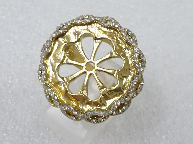 CRYSTAL FASHION RING / JP SIZE 16